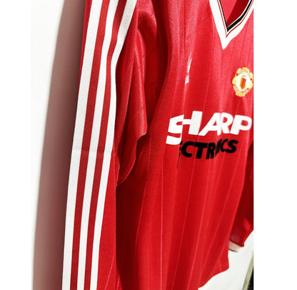 Manchester United 1982/83 Domicile à manches longues