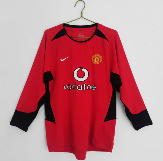 Manchester United 2003/04 Domicile à manches longues