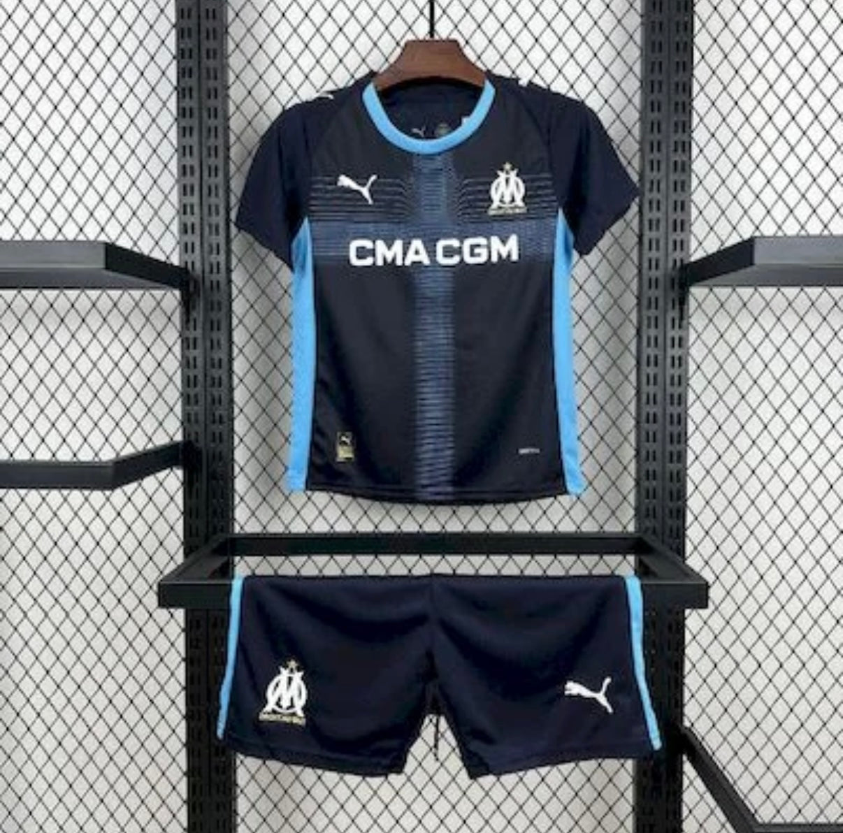Kits Enfants OM 2025/26 Extérieur