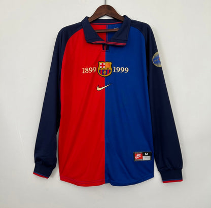 FC Barcelone 1999/00 Domicile à manches longues