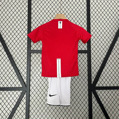 KIT ENFANT RÉTRO MANCHESTER UNITED 2008