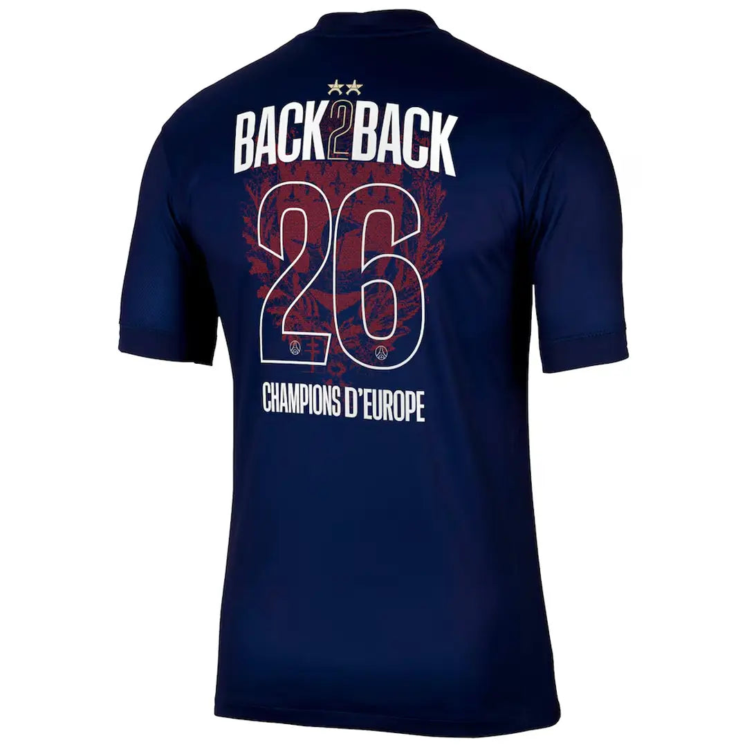 Maillot PSG 2025/26 - 2 Étoiles (Champions d’Europe)