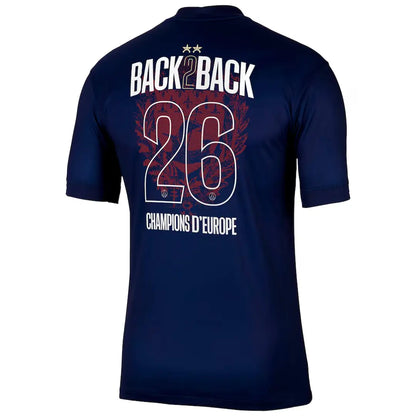 Maillot PSG 2025/26 - 2 Étoiles (Champions d’Europe)